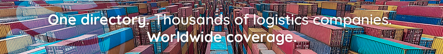 One directory. Thousands of logistics companies. Worldwide coverage.